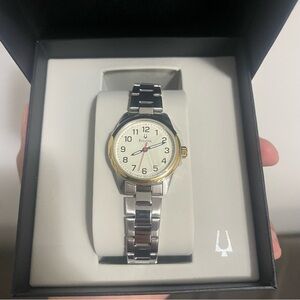 BRAND NEW Bulova Women's 98L163 Silver Stainless-Steel Quartz Watch
